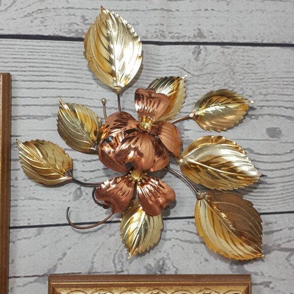 Hummingbird Art Print Carolyn Shores Wright And Home Interiors Metal Wall Flower - Picture 3 of 11